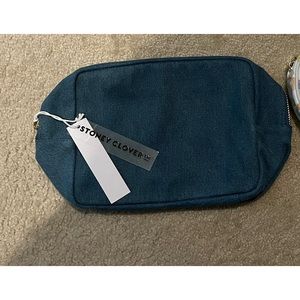 Stoney clover lane nwt large denim pouch